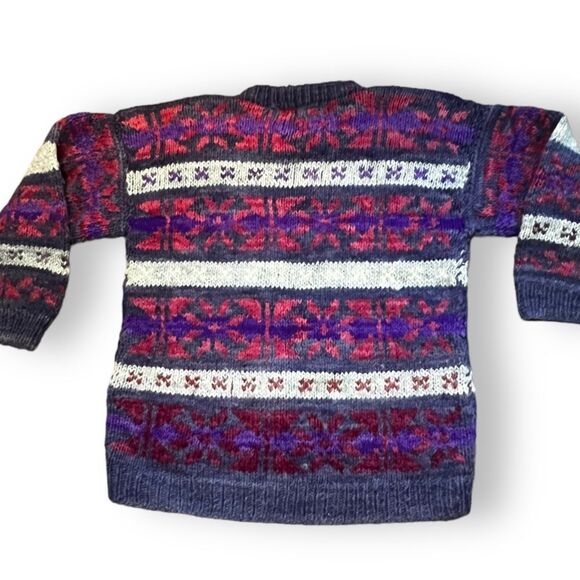 ANDEAN VIntage Wool Sweater, Size Medium - Picture 3 of 9